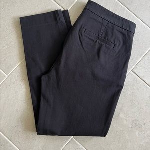Like New Black J. Crew Martie Pants, Size 4